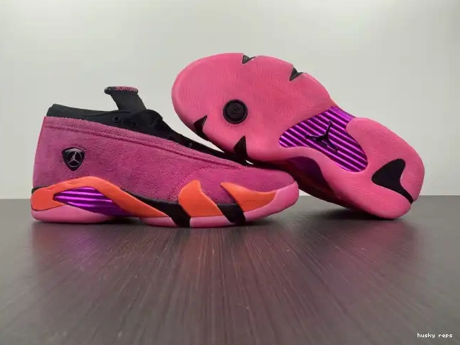 Cheap Husky Pink Retro DH4121-600 Jordan (W) 14 Low Shocking 0512